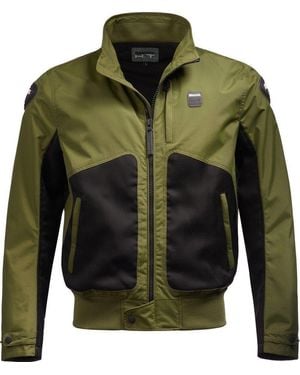 Blauer Motorradjacke Thor Air perforierte Motorrad Textiljacke wasserdicht,Perforiert - Grün