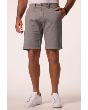 JP1880 Bermudas Chinobermuda Bauchfit Regular Fit bis 72 - Grau