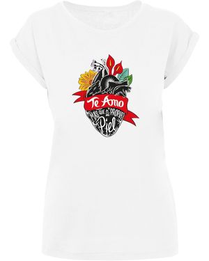 Merchcode T-Shirt (1-tlg) - Weiß