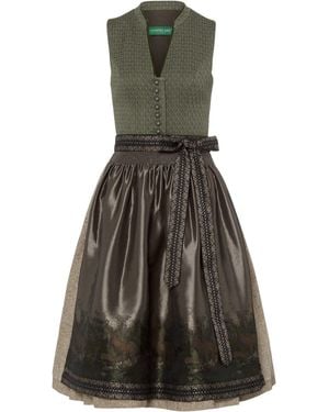 COUNTRY LINE Midi-Dirndl - Grau