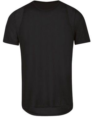 Trigema COOLMAX® Sport T-Shirt (1-tlg) - Schwarz