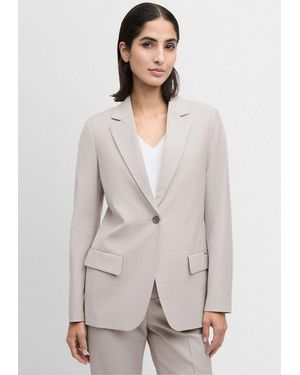 Cinque Jackenblazer Cilight Mit Markenlabelplättchen - Weiß