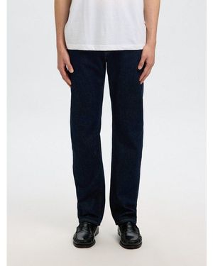 SELECTED Straight-Jeans Slh196-Straight Ben Kori Jeans Noos - Blau