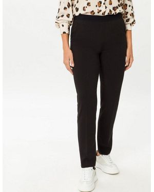 RAPHAELA by BRAX Boyfriend-Hose Style Liv Crêpe: Schlupfhose Im Super Slim Fit - Schwarz