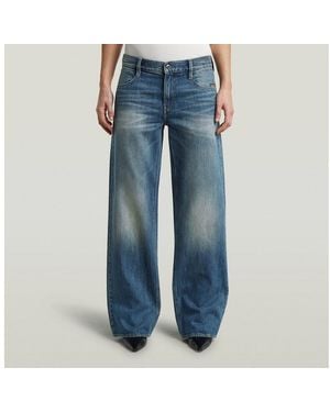 G-Star Loose-Fit-Jeans Judee Loose Wmn Mit Innenliegender Münztasche - Blau