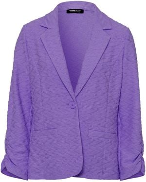 FRANK WALDER Blusenblazer - Lila
