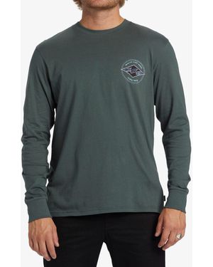 Billabong Langarmshirt Rotor Diamond - Grün