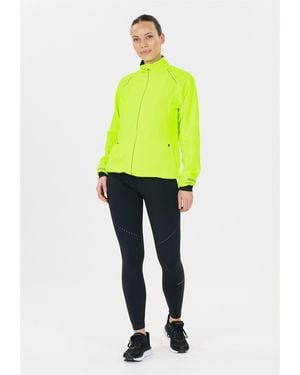Endurance Laufjacke Cully V2 mit wasserabweisender Eigenschaft - Gelb