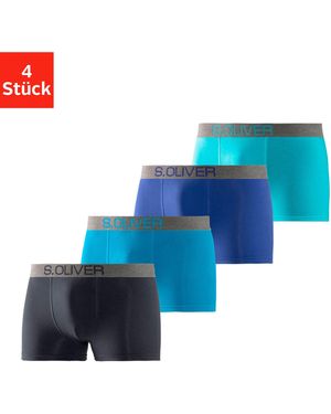 S.oliver Boxer Boxershorts - Blau