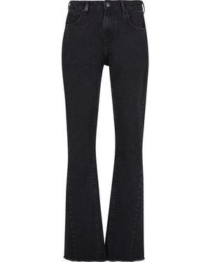 2Y Studios Bequeme Jeans Milu Flared Basic Jeans - Blau