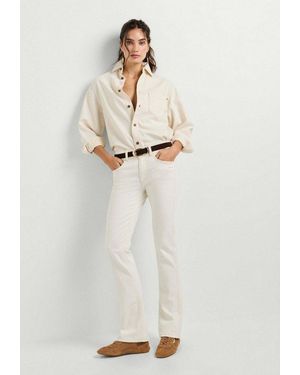 Pepe Jeans Bootcut-Jeans Bootcut Fit Jeans Bootcut Mw Piper - Natur