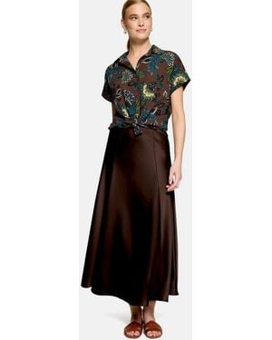 Zero Klassische Bluse Damen - Schwarz