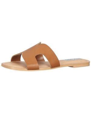 Steve Madden Pantoletten Leder Pantolette - Braun