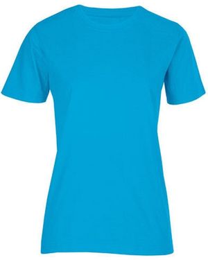 Promodoro Rundhalsshirt Women ́s Fashion Organic T-Shirt - Blau