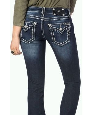 Miss Me Skinny-fit-Jeans - Blau