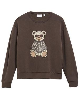 Comma, Sweatshirt - Braun