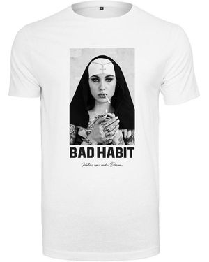Mister Tee Mister T-Shirt Bad Habit Tee - Schwarz
