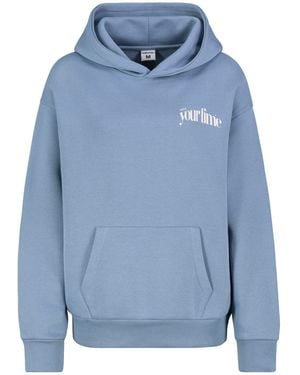 Sublevel Kapuzenpullover Hoodie Healthyprints Sweater - Blau