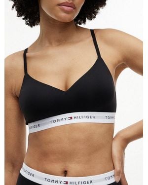 Tommy Hilfiger Bralette Bralette Lift Mit Push-Up-Effekt - Schwarz