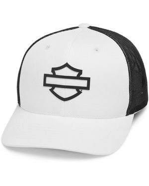 Harley Davidson Baseball Cap Bar & Shield Logo Colorblock Trucker Cappy Kappe One-Zise - Mehrfarbig