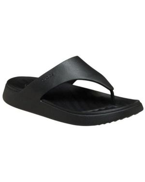 Crocs™ Zehensandale Getaway Triangle Flip - Schwarz