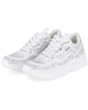La Strada Sneaker Low 2211242 2204 Damen Textil & Synthetik Schnürschuh - Schwarz