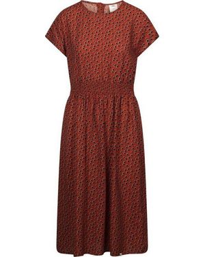 Trespass Maxikleid Susanne Casual Midi Dress - Rot