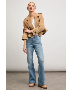 BLUE FIRE Bootcut-Jeans Sunny Flare - Blau