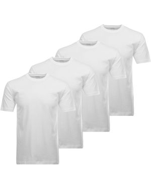 RAGMAN Shirt Basic (Sparpack) T-Shirts aus hochwertiger Baumwolle - Weiß