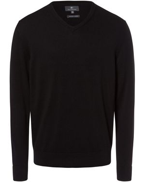 Nils Sundström Strickpullover - Schwarz