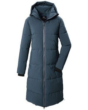 G.i.g.a. Dx Steppmantel Gw 26 Wmn Qltd Ct Wasserabweisender, Atmungsaktiver Steppmantel Mit Kapuze - Blau