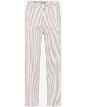 RAPHAELA by BRAX Chinohose LORELLA CULOTTE - Weiß