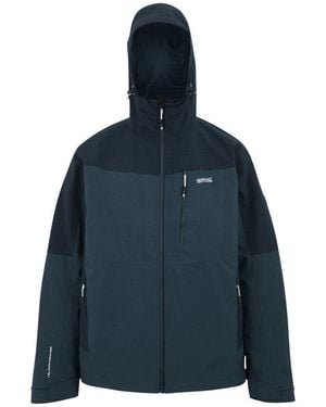 Regatta 3-In-1-Funktionsjacke Wentwood Herren Funktionsjacke, Windjacke, Winterjacke, Regenjacke, Anorak - Blau