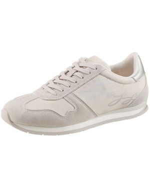 BOSS Levon_Runn Sneaker Freizeitsneaker, Casual-Schnürer, Halbschuh Mit Logoschriftzug - Schwarz