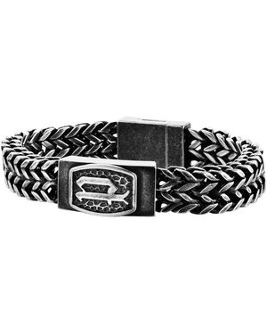 Police Gliederarmband Armband Armschmuck Armkette Edelstahl PJ.25693BSE/01-S - Schwarz
