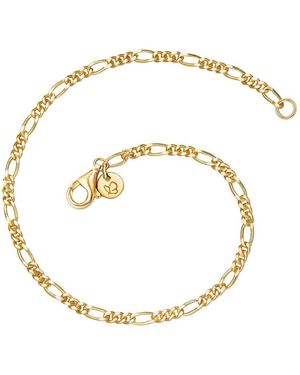 Glanzstücke München Panzerarmband Gsm833 (1-Tlg) Aus Sterling Silber - Mettallic