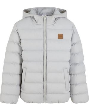 Urban Classics Steppjacke Boys Basic Bubble Jacket - Grau