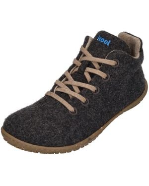 Koel Ina Eco Merino Barfußschuh Dark - Schwarz