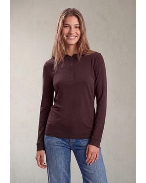 STREET ONE STUDIO Langarmshirt - Lila