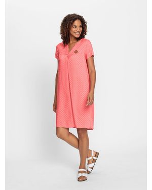 WITT Etuikleid Druckkleid - Rot
