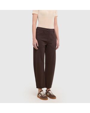 M·a·c Relaxhose Baggy Smart Jerseyhose Im 5-Pocket-Style - Rot