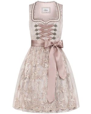 Nübler Ü Mini-Dirndl Tessa in Taupe von - Natur
