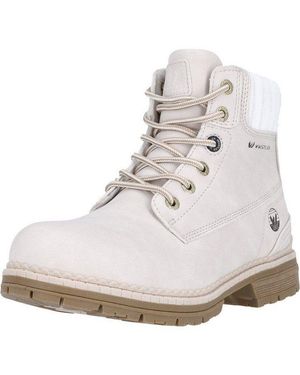 Whistles Lasti Stiefel Mit Schnürung Und Allwetterprofil - Weiß