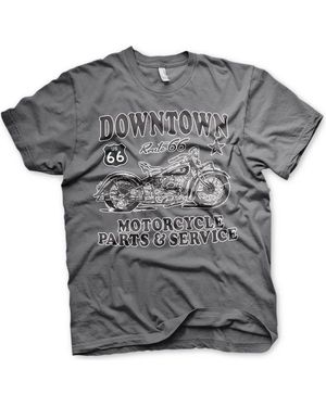 Route 66 T-Shirt - Grau