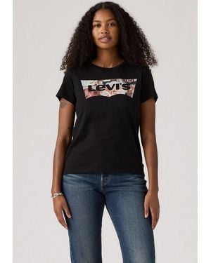 Levi's T-Shirt Lse The Perfect Tee Mit Logodruck - Blau