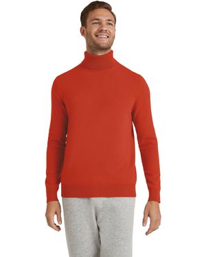 FALKE Strickpullover (1-tlg) aus reinem Kaschmir - Rot