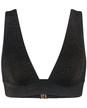 Triumph Triangel-Bikini-Top Summer Sunset P, Weicher Lurex - Schwarz