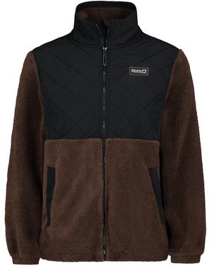 Sublevel Blouson Gemütliches Outdoor-Design mit Reißverschluss. (1-St) D20004M02673_Jacket - Schwarz