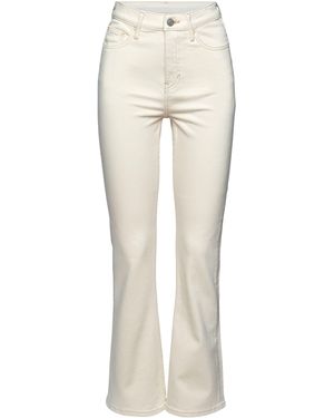 Esprit Bootcut-Jeans mit besonders hohem Bund - Weiß