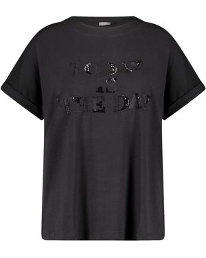 Samoon T-Shirt - Schwarz